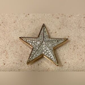 Retired Swarovski Rhinestone Star Brooch